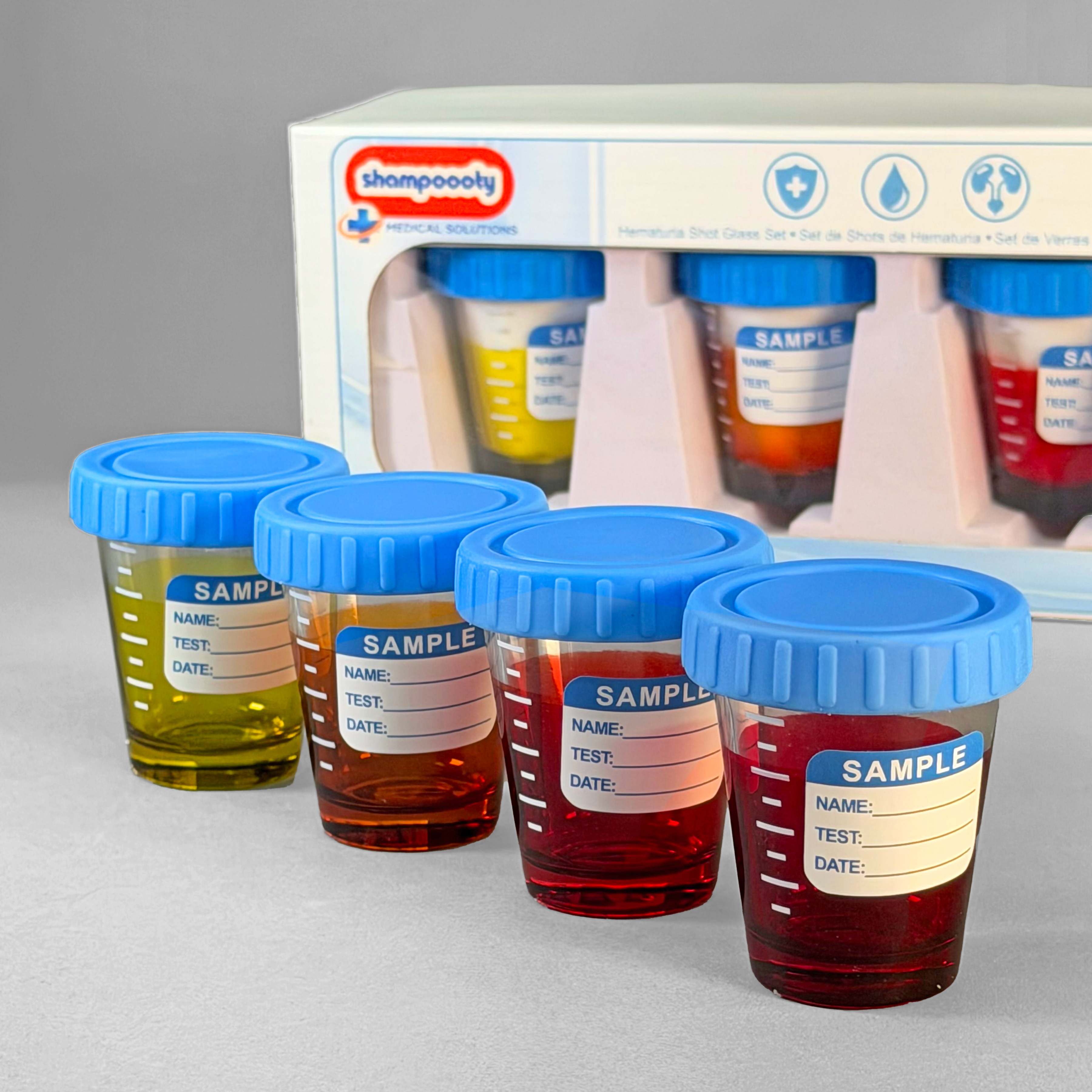Hematuria Shot Glass Set